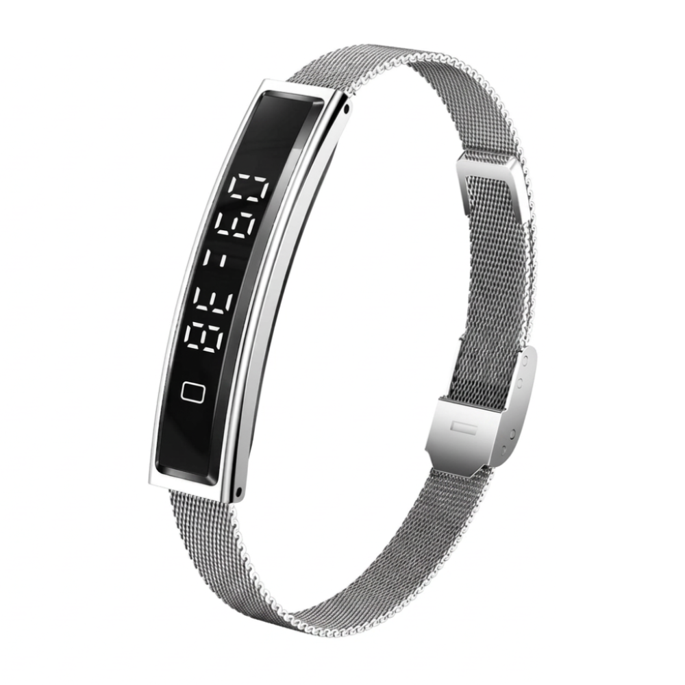 Montre Bracelet Connectée Motion Argent