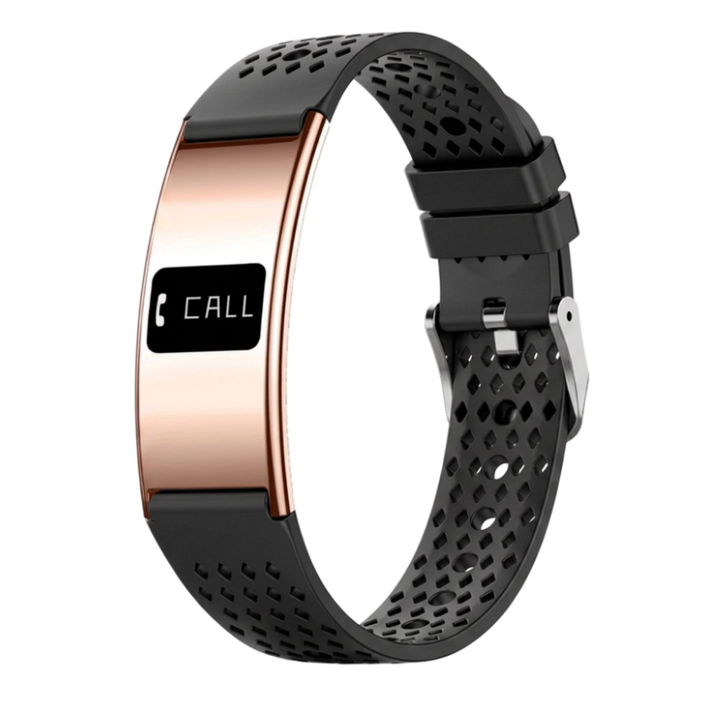 Montre Bracelet Connectée Viva Noir SC Doré