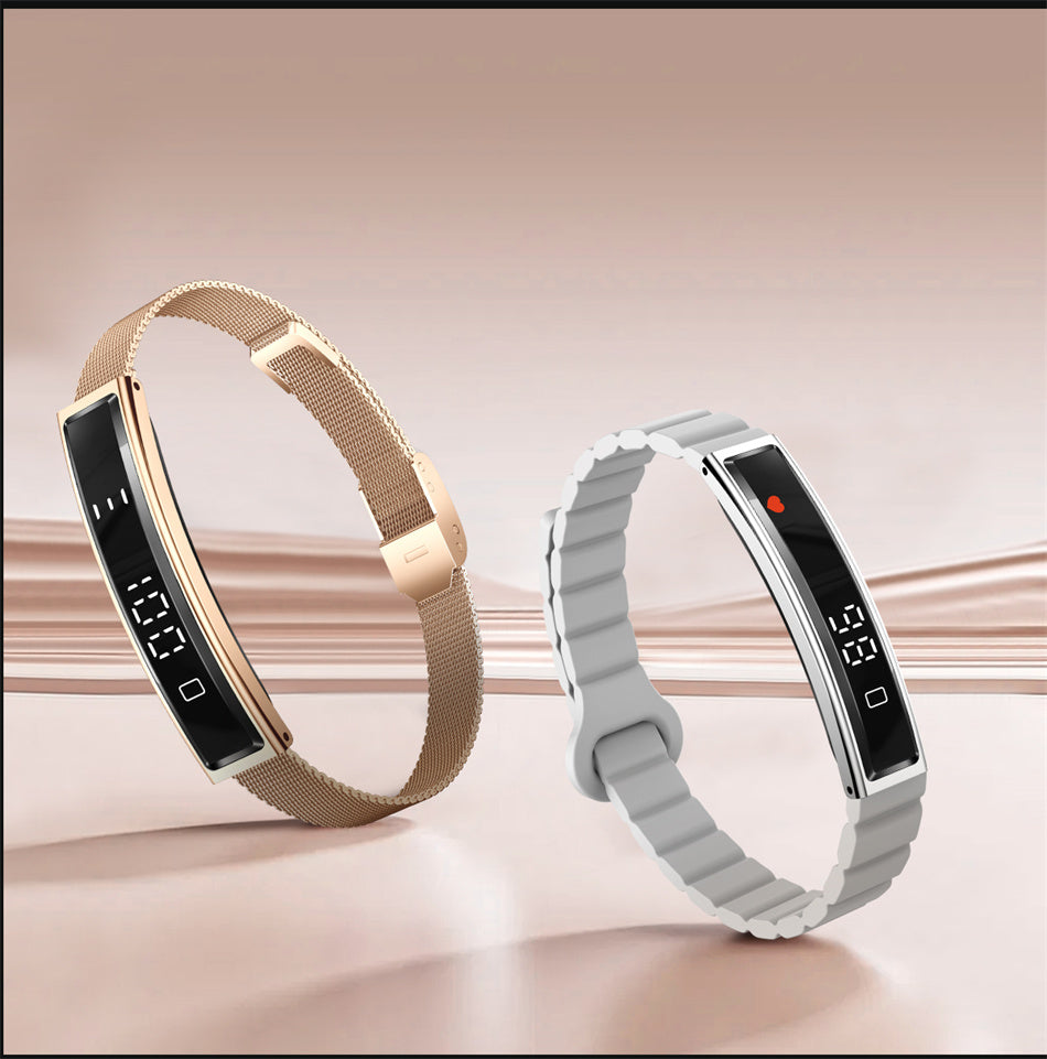 Montre Bracelet Connectée Motion Doré