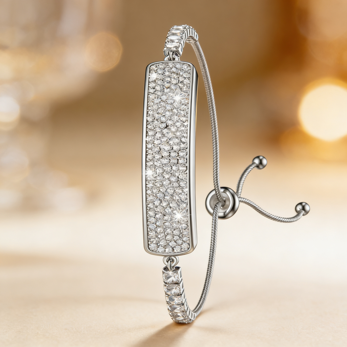 Montre Bracelet Connectée Diams Argent