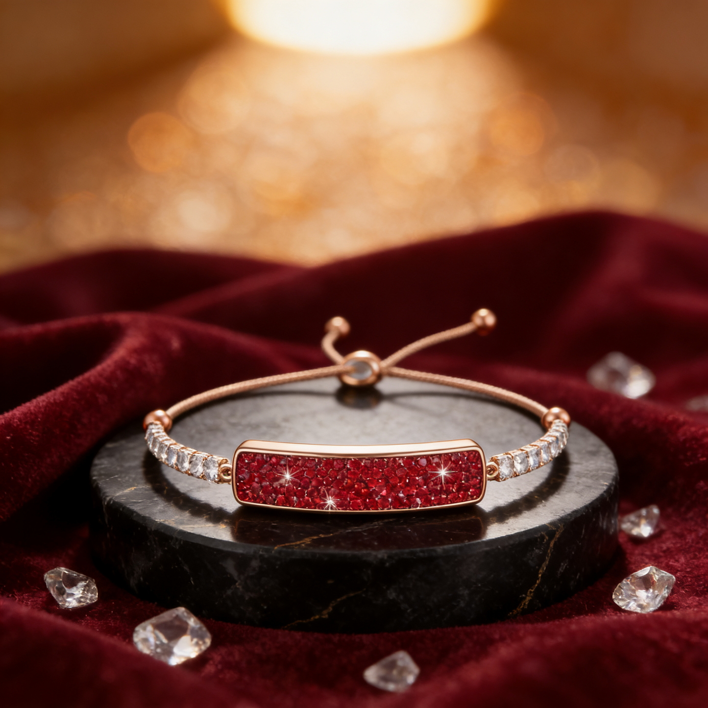 Montre Bracelet Connectée Diams Rouge
