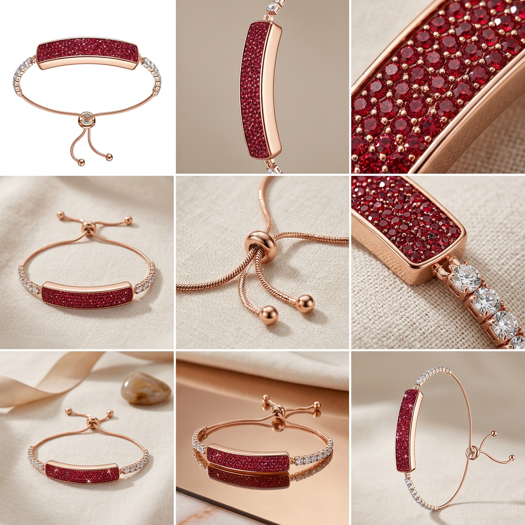 Montre Bracelet Connectée Diams Rouge