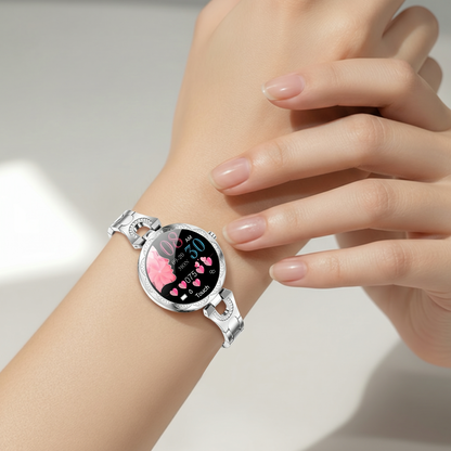 Montre Bracelet Connectée Elya Argent