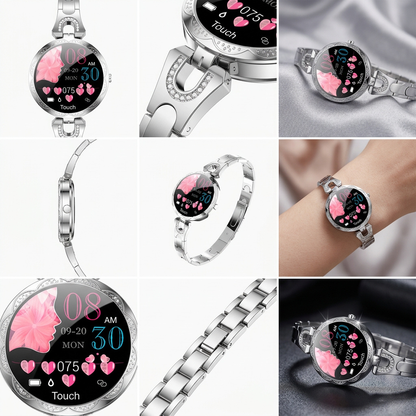 Montre Bracelet Connectée Elya Argent