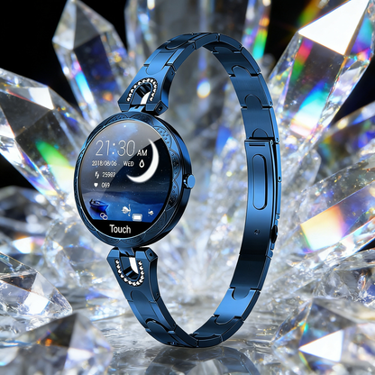 Montre Bracelet Connectée Elya Bleu