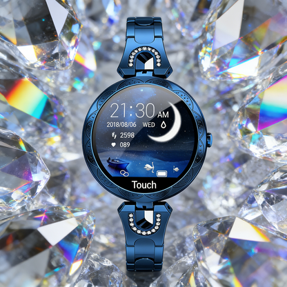 Montre Bracelet Connectée Elya Bleu