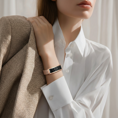Montre Bracelet Connectée Motion Doré