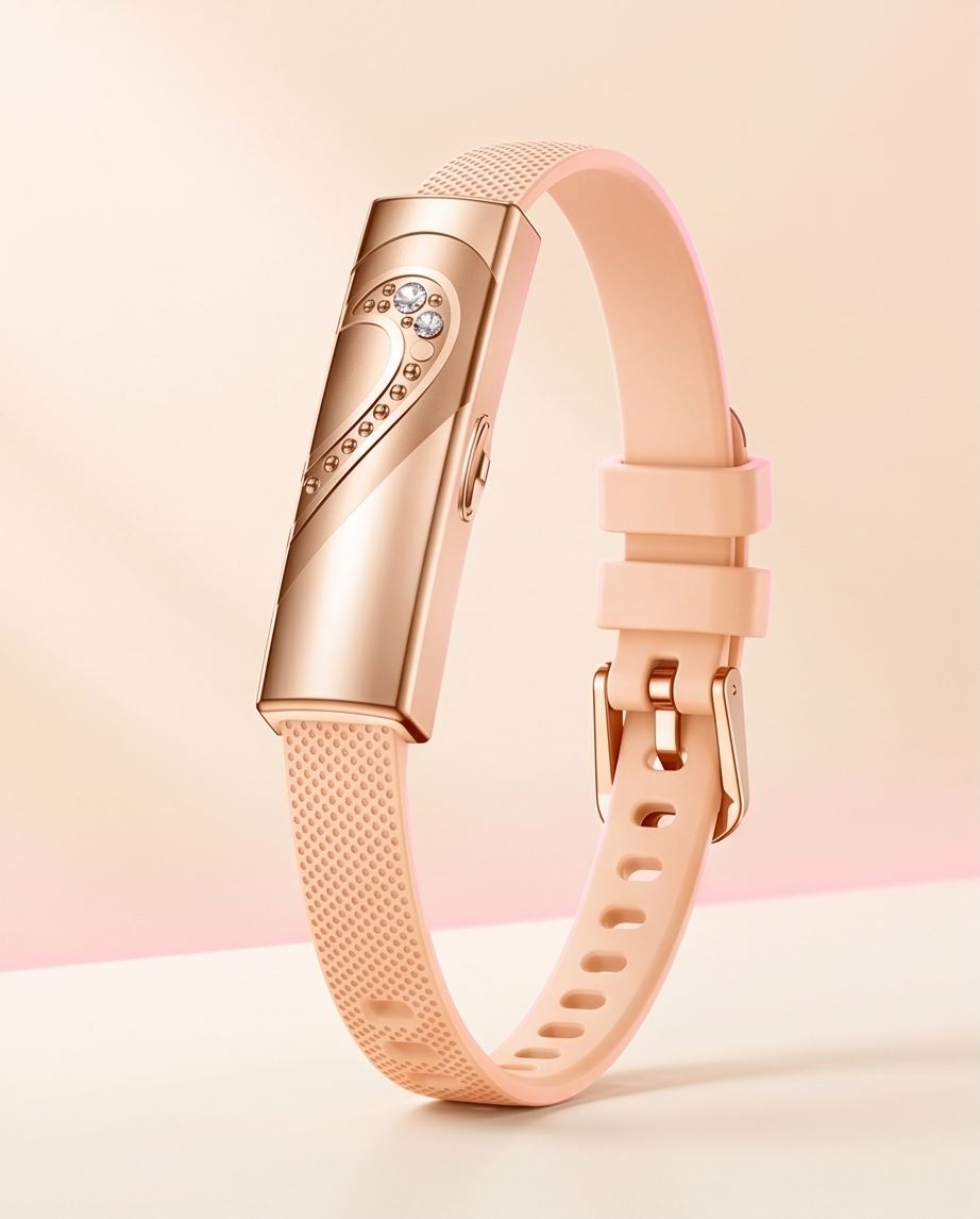 Montre Bracelet Connectée Sorella Doré