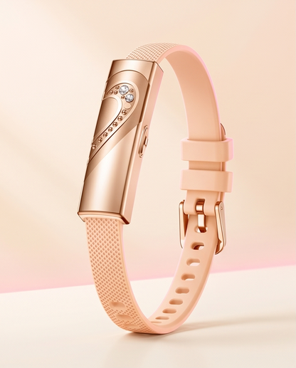 Montre Bracelet Connectée Sorella Doré