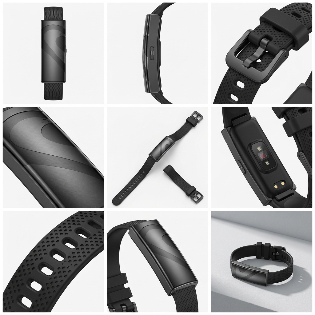 Montre Bracelet Connectée Sorella Noir