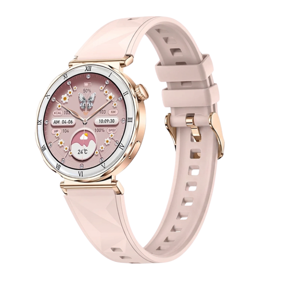 Montre Bracelet Connectée Victoria Rose & Rose doré