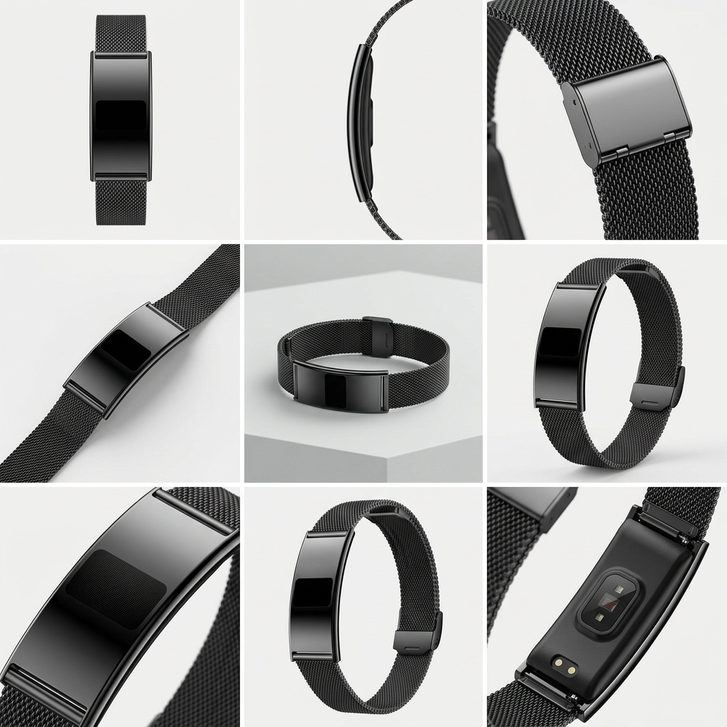 Montre Bracelet Connectée Viva Noir SC Noir