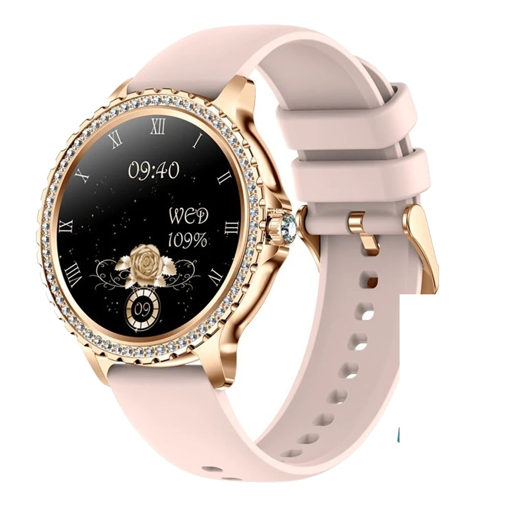 Ligne Diaméa – Rose bracelet silicone